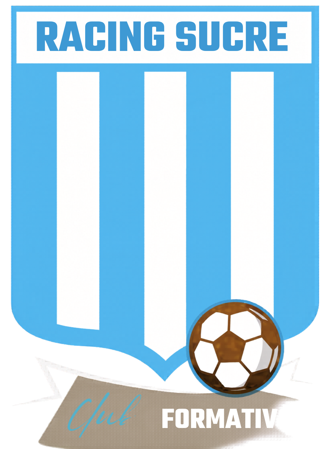Escudo de Racing Sucre Club Formativo