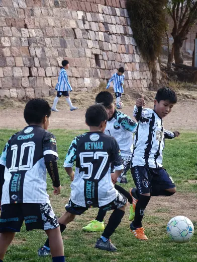 Fotografia del album Club Deportivo Santos Sucre vs Deportivo Milan - La Liga Kids Cup