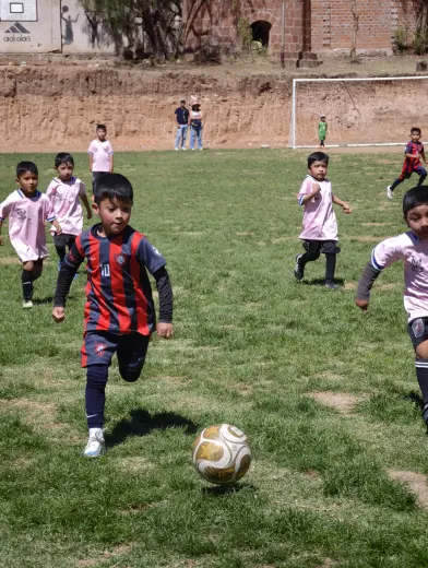 Fotografia del album Club Atlético San Lorenzo de Almagro vs Union Cardozo El Club Andaluz - La Liga Kids Cup