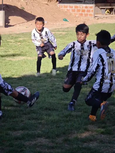 Fotografia del album Club Deportivo Santos Sucre vs Deportivo Milan - La Liga Kids Cup