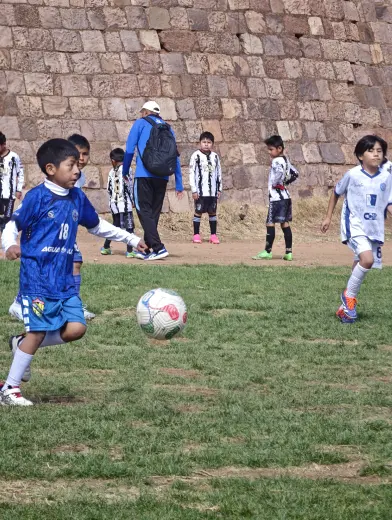 Fotografia del album Club Atletico Ezequiel Rodríguez vs Villa Real Futbol Club - La Liga Kids Cup