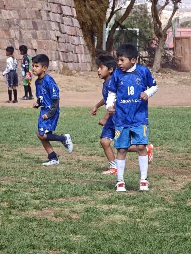 Fotografia del album Club Atletico Ezequiel Rodríguez vs Villa Real Futbol Club - La Liga Kids Cup