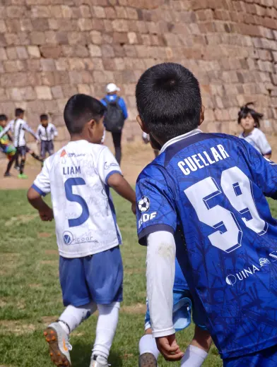 Fotografia del album Club Atletico Ezequiel Rodríguez vs Villa Real Futbol Club - La Liga Kids Cup